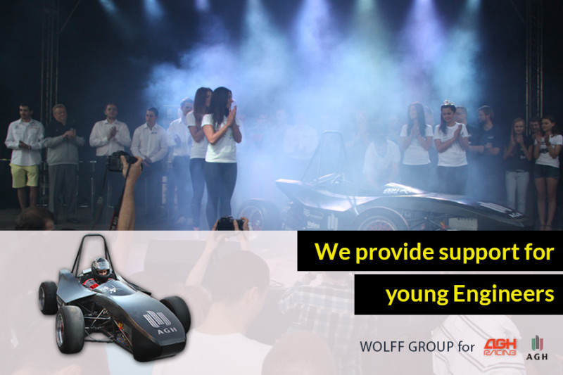 We provide support for young engineers